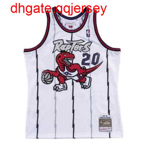 

damon stoudamire #20 mitchell & ness 1995-96 jersey throwbacks vest stitched basketball jerseys, Gray