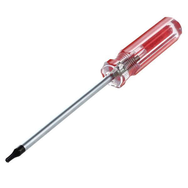 

t10 m netic tip plastic grip torx security screwdriver clear red