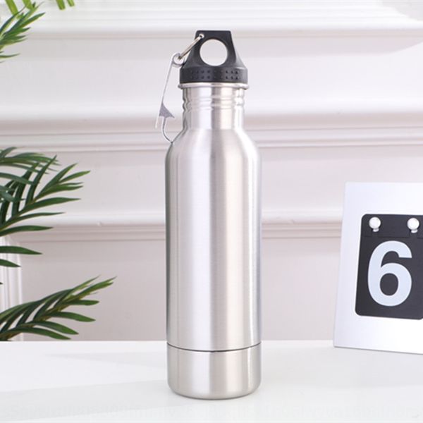 

en2hi bottle 304 stainless steel single-layer cold-keeping 12oz creative double-section bottle 304 stainless steel single-layer cold-keepin