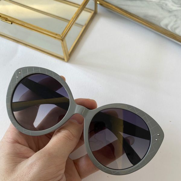 

женщины дизайнер моды 2020 популярные солнцезащитные очки special edition 0234 солнцезащитные очки круглой рамке кошачий глаз защита высокое, White;black