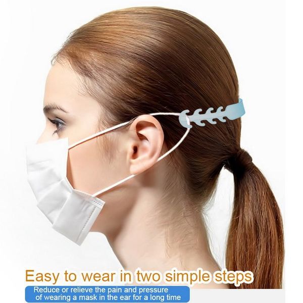 

adjustable mask ear grips extension hook four gear mask hanging buckle for relieving ear pain adjustable mask pbdzl home003