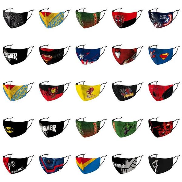 

steve rogers endgame mask washable reusable facemasks fashion mouth facemasks steve rogers silky wholesale online beauty and r, Black