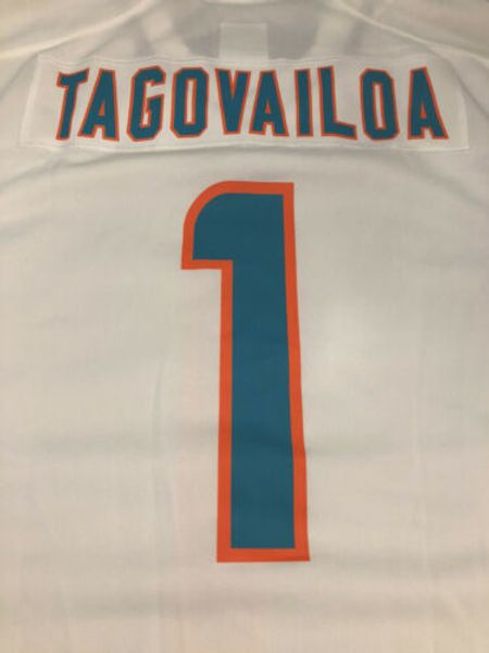 

tua tagovailoa #1 men's white 2020 xs-5xl stitched football jerseys medium, Gray