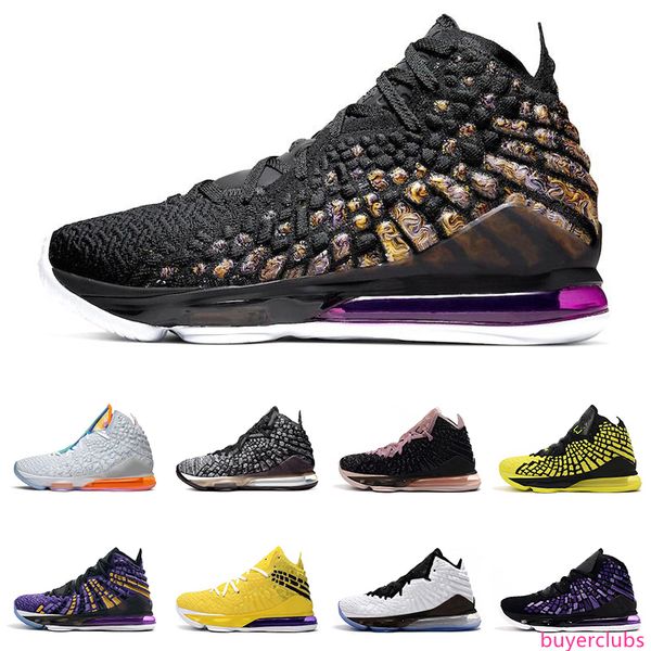 

17 17s mens basketball shoes sneakers red carpet lakers 2k in the arena signature pink new arrival 40-46, Black;green