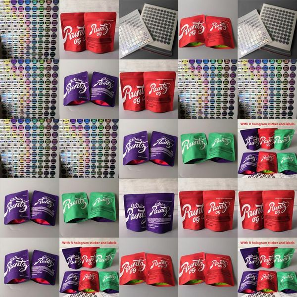 

2020 новые white runtz cookies california майларовый bag 35g фиолетовый zipper сухой травы упаковка встаньте мешок с наклейкой этикетки dhl