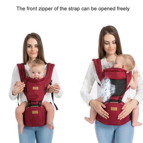 

0-48m baby carrier breathable ergonomic baby carriers infant ergonomic kangaroo sling for newborns infant adjustable