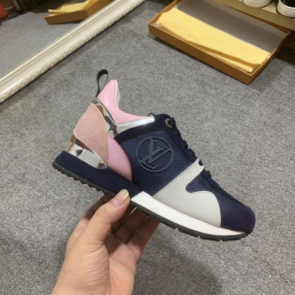 

2021-2020d new trend leather casual shoes men and women outdoor sports shoes fashion wild glitter party lovers shoes ,size 35 -45, Black