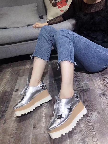 

2019602801 black burgundy 40 genuine leather oxford platform heels pumps luxury designer fashion shoes
