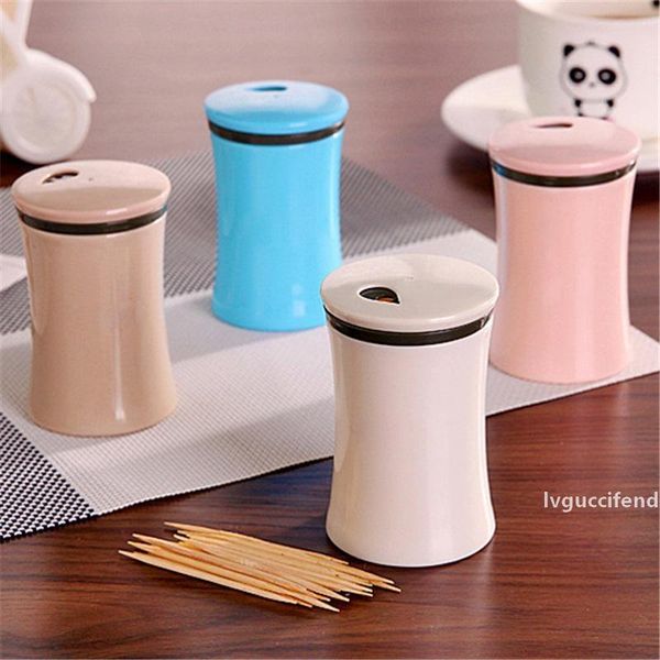

creative toothpick holder container plastic household table toothpick storage box portable toothpick bucket toothpicks dispenser dbc bh3477
