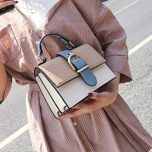 

fashion style cross body bag for women 2020 new shoulder messenger bags square totes handbags clutch pouch crossbody bags female