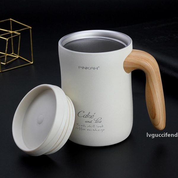 

pinkah 470ml 316l stainless steel thermos mugs office cup with handle with lid insulated tea mug thermos cup office thermoses t200506