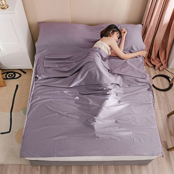 

60 long-staple all-cotton bags travel travel ls naked filter filter sleeping bag bed sheet sleeping bagdirty pure cotton sheets