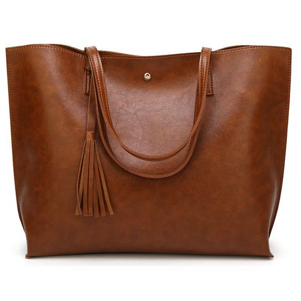 

large pu leather woman handbag, tote bag shoulder crossbody single shoulder bags