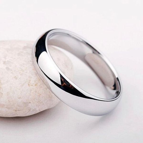 

10pcs wholesale hp fashion jewelry 18k silver gold plating stainless steel ring for men titanium wedding rings for man