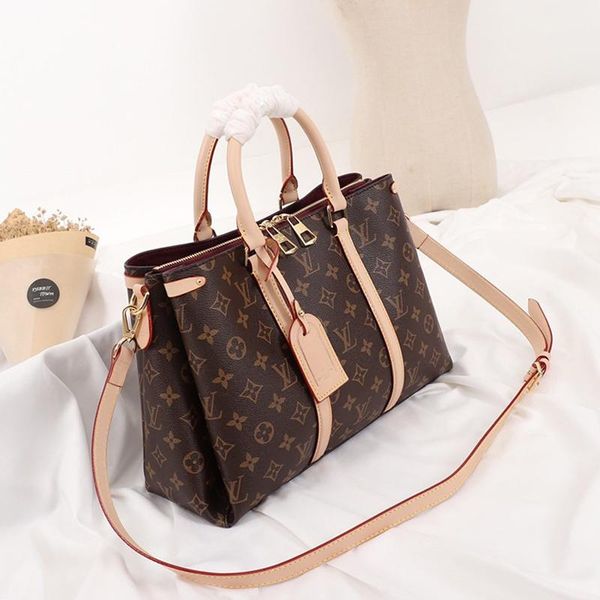 

vintage fashion womens totes luxury designer bag handbags crossbody bag large capacity lady leather handbags handle tote shoulder bag