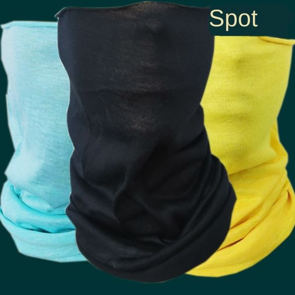 

outdoor mask cycling seamless magic bicycle sunscreen scarf solid color scarf