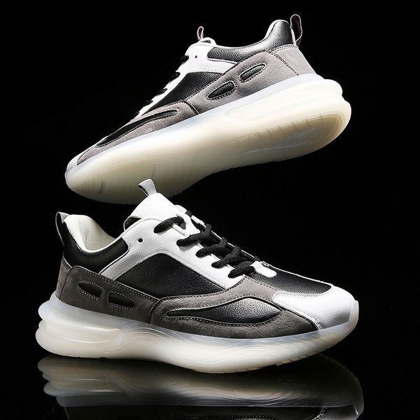 

men's fashion casual shoes high-lace-up sneakers high-quality non-slip walking shoes zapatillas lightweight non-slip shoes