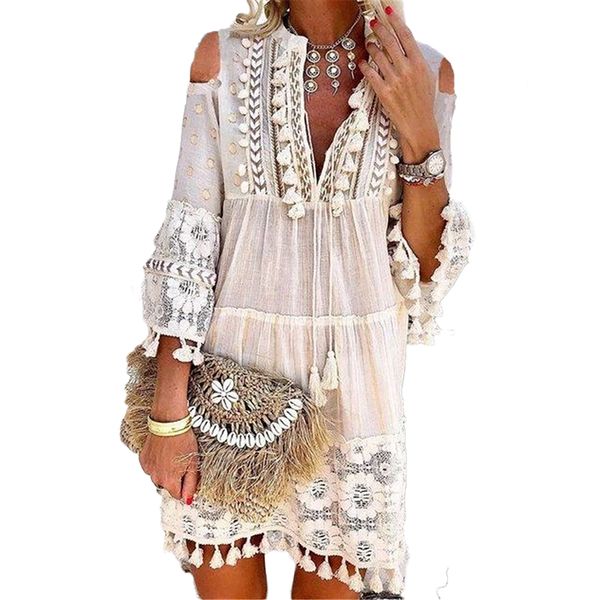 

casual loose solid women beach bikini cover up swim short wrap sarong beachwear sun dress summer clothes, White;black