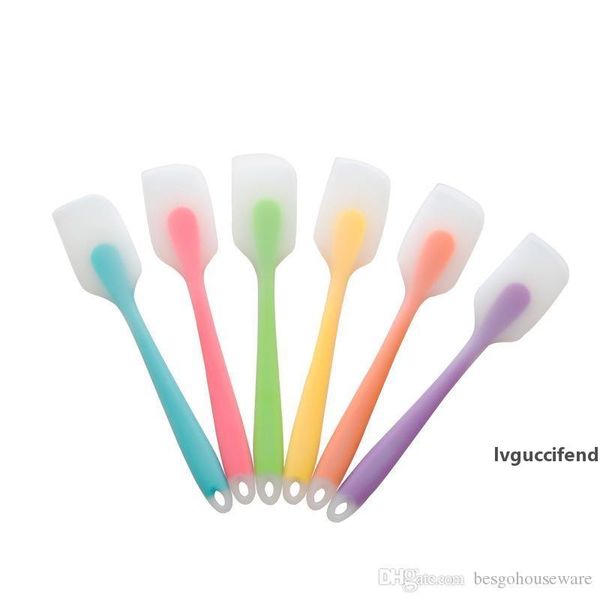 

silicone cake spatula for cooking baking scraper batter spatula non-stick rubber heat resistant safe cake tools food grade spatula bc bh0582