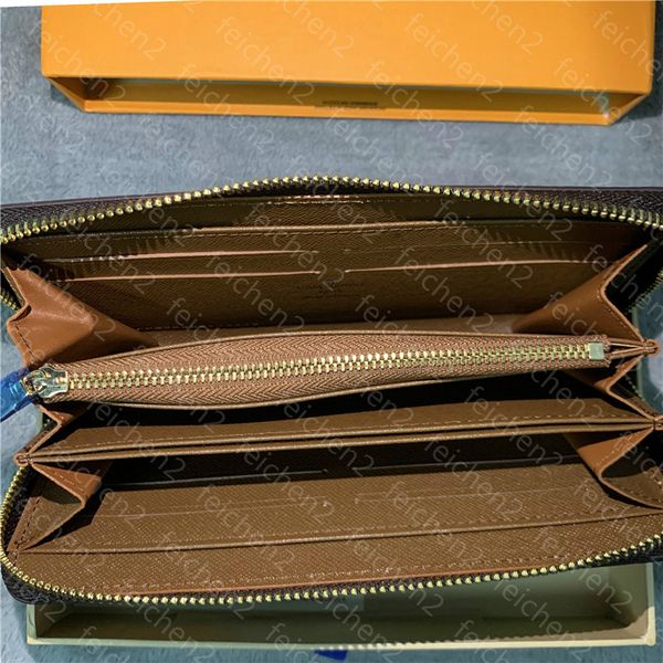 

mens wallet single zipper wallets credit card holder men genuine leather purse card holder long business zippy checkered coin with box hr1f, Red;black