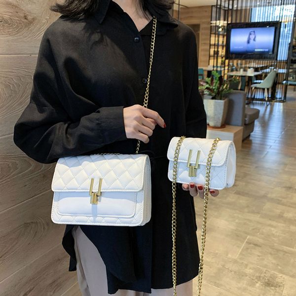 

ladies messenger bags for women small flap crossbody bag soft leather handbag and purse mini trendy classic chain shoulder bags