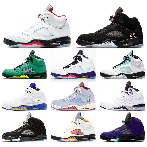 

jumpman 5 5s basketball shoes alternate bel fire red 2020 ducks mens trainers sports sneakers size 40-47 online sale