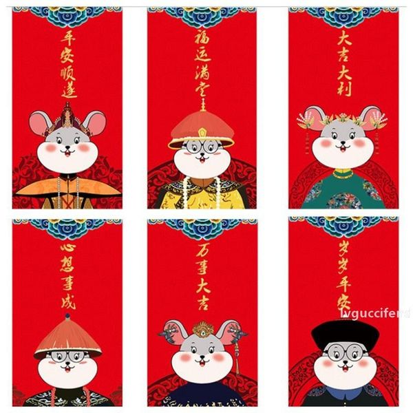 

spring festival wedding money gift box gift bags novel chinese red envelopes lucky packets red packet for 2020 rat new year