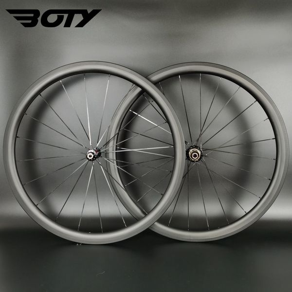 

sprint super light climbing carbon wheels 38mm depth 25mm width clincher/tubeless/tubular road bike wheelset ud matte finish