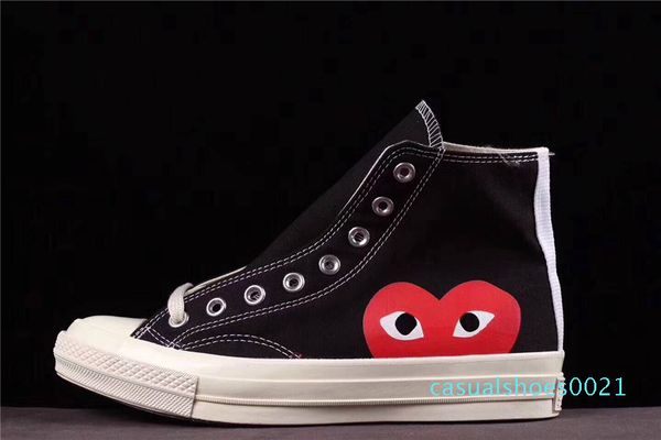 

подлинный box] 2017 оригинальные кроссовки mens женщин идущие кроссовки low high top skate big eye fashion casual бесплатная доставка c21, Black