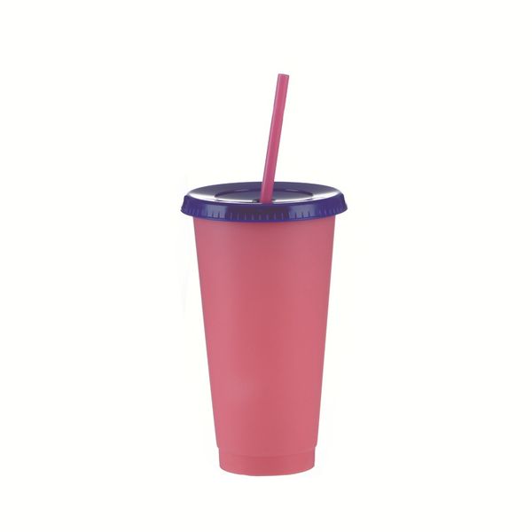 

summer water cup pp environment-friendly material temperature-sensing plastic color changing cup cold water color changing cup