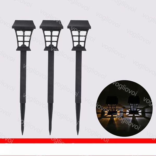 

solar garden lights window lamp warm white waterproof for outdoor garden lawn landscape decoration driveway pathway road dhl
