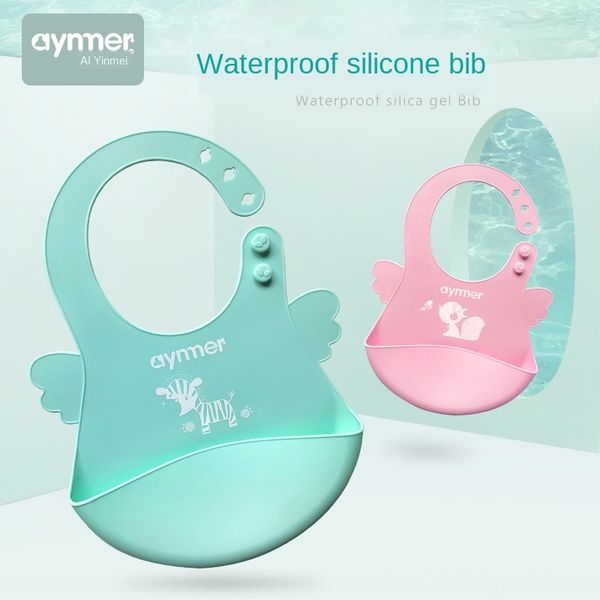 

aiyinmei baby silica gel silica gel silicone three-dimensional waterproof eating bib baby eating bib