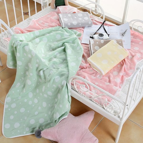 

infant gauze pure cotton children's quilt absorbent class a bath towel non-fluorescent gauze pure cotton newborn cover bath towel
