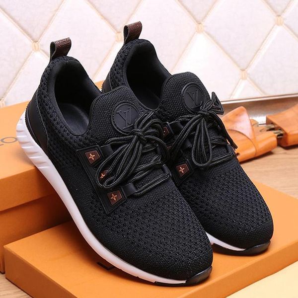 

breathable men 's shoes with origin box fashion luxury casual shoes outdoor walking lace -up low men shoes herren luxus marken sch