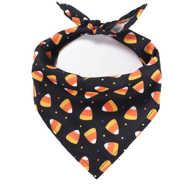 

halloween pet neck accessories festival lovely pet triangle scarf pet dog cat scarf collar high quality