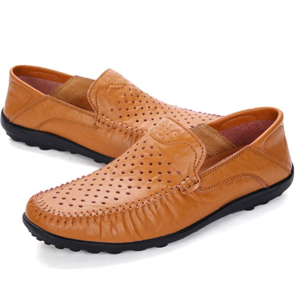 

fashion dress men shoes peas shoes new classic leather men's suits fashion slip on dress driving, Black