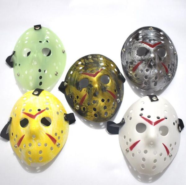 

200pcs prop jason 13th mask#2 the mask vs killer friday antique horror jason hockey archaistic face cosplay halloween costume mask full esaa