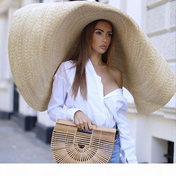 

80cm fashion large sun hat beach anti-uv sun protection foldable straw sombrero lace up brim straw hat collapsible beach gorras, Blue;gray