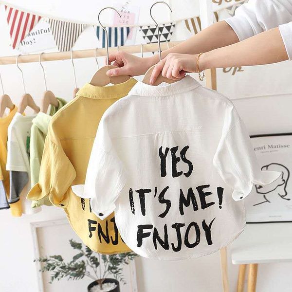

boys' long-sleeved 2020 new clothes white shirt clothing autumn children's clothing children's baby white shirt boys' fa, White;black