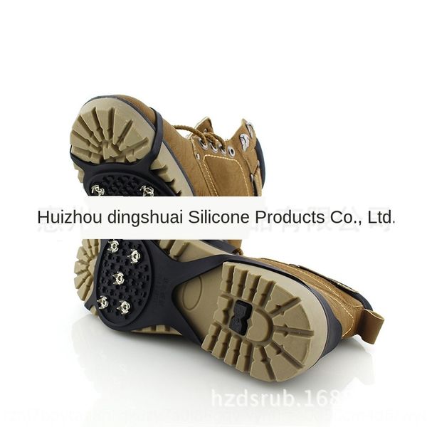 

wmlpw winter supplies gourd wu chi shoes non-slip shoessilicone anti-slip shoesnail non-slip shoe cover crampons snow ice anti-slip ice grip