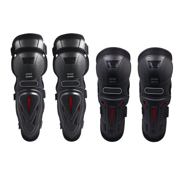 

4pcs/set motorcycle racing scooter kneepad elbow pads skate skiing protective gear protector sports guards high quality