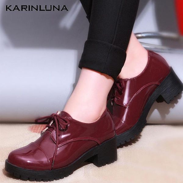 

karin large size 43 vintage platform chunky heels 2020 spring casual woman shoes pumps, Black