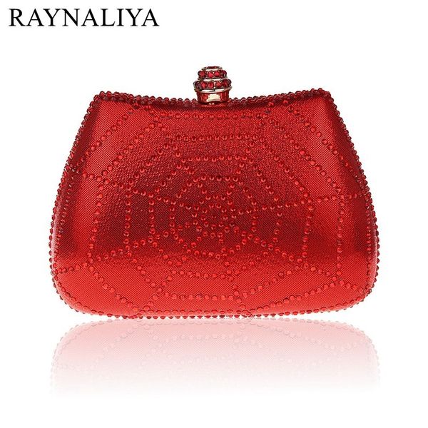 

new 2020 women evening bags rhinestone ladies party clutch purse luxury crystals long chain wedding bridal bag sfx-a0022
