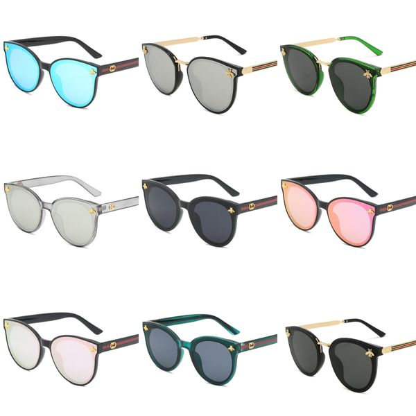 

dsgn co. 2020 elegant slim cat eye sunglasses for women fashion cateye woman glasses 6 color uv400#506, White;black