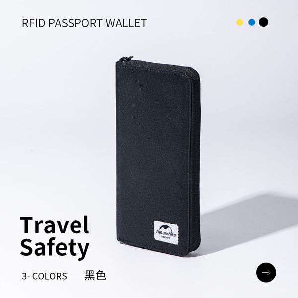 

naturehike (journey) xpac series id bag wallet multi-function anti-theft travel storage bag frid passport wallet