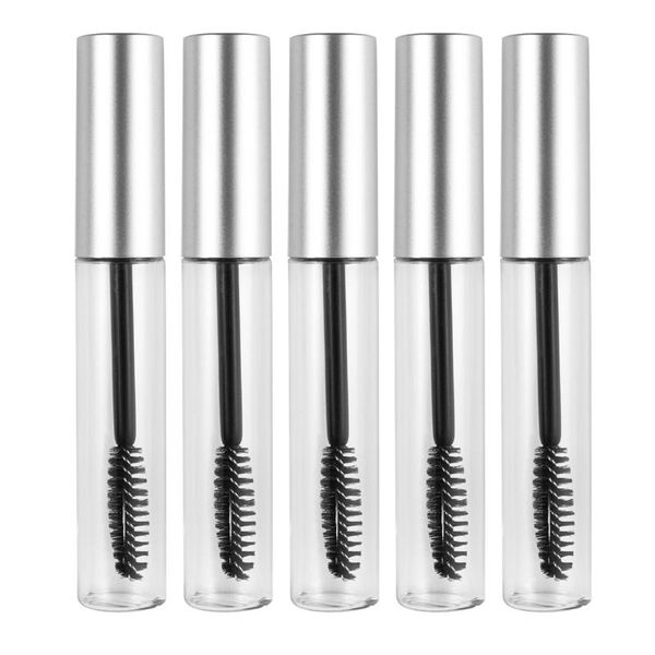 

storage bottles & jars 5pcs 10ml empty eyelash tube mascara cream vial holder container refillable makeup tool accessories