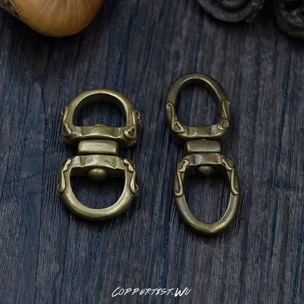 

форма coppertist.wu восемь brass декоративный рисунок карабин lobster застежками поворотный коготь крюк брелок брелок брелок подвеска, Silver