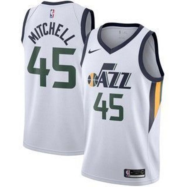 

jersey men's donovan mitchell jersey stitched basketball jerseys, Black;white