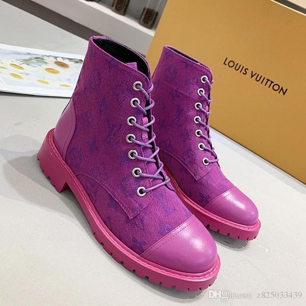 

new women boots motocycle shoes winter lace -up 2020 british bottes femmes women fashion shoes luxury style star trail ankle boot snow chaus