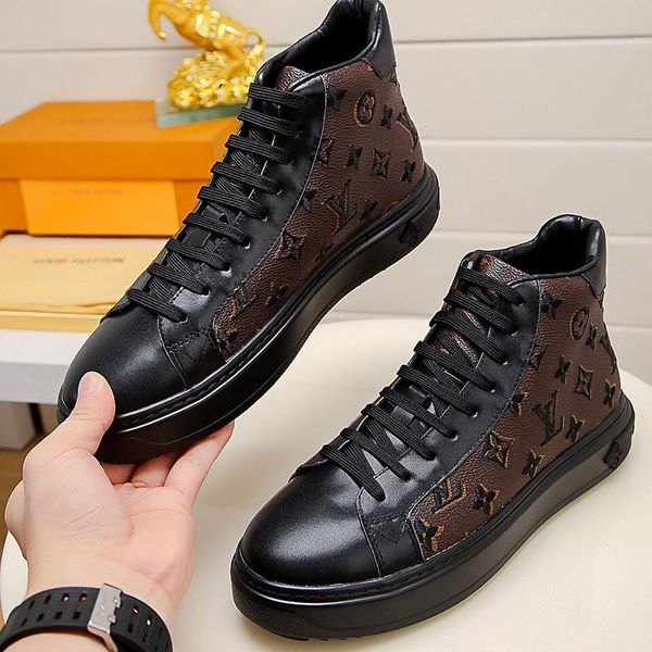 

drop ship mens shoes comfortable sports fashion classic footwears rivoli sneaker lace -up high luxury men boots herren sportschuhe